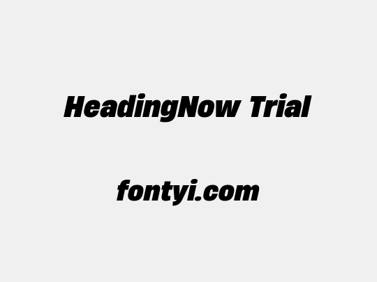 HeadingNow Trial