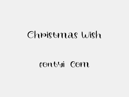 Christmas Wish