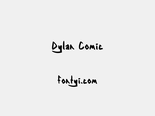 Dylan Comic