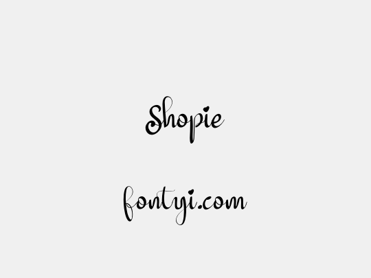 Shopie