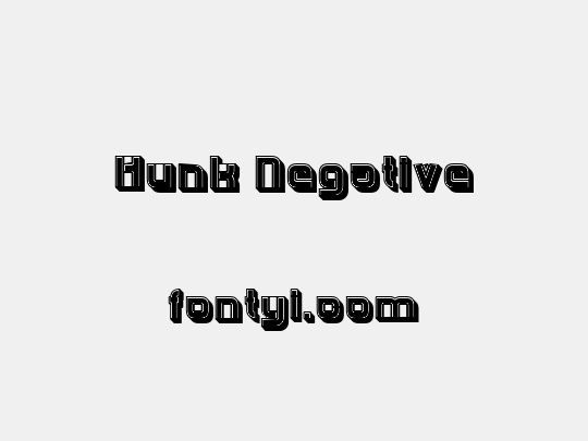 Hunk Negative