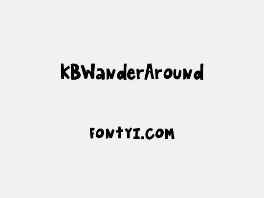 KBWanderAround