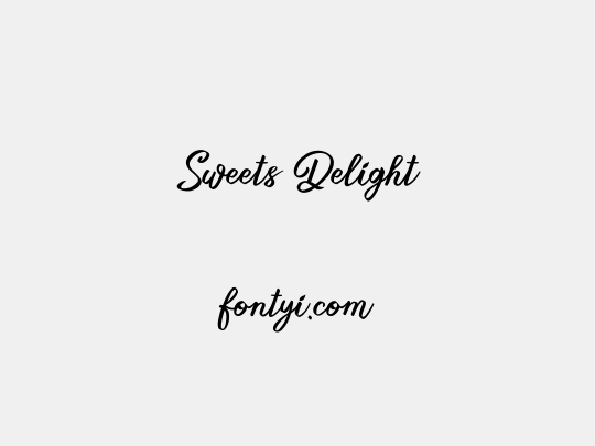 Sweets Delight