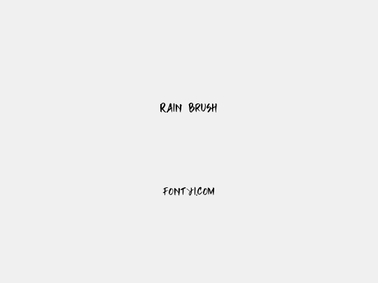 Rain Brush
