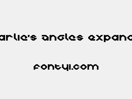 Charlie's Angles Expanded