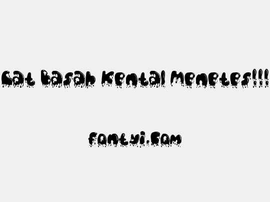 Cat Basah Kental Menetes!!!