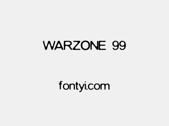 WARZONE 99