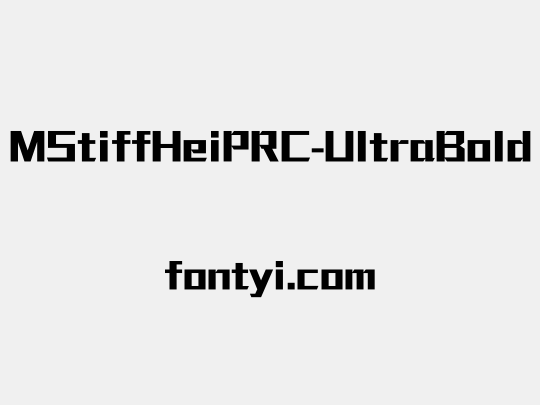 MStiffHeiPRC-UltraBold