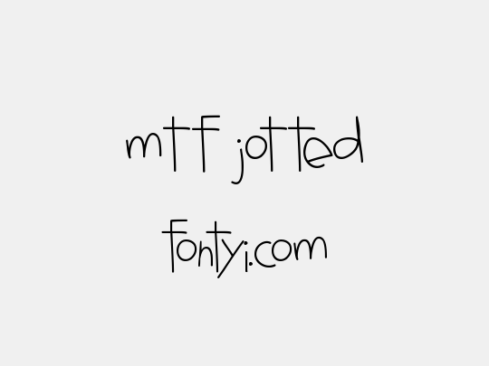 MTF Jotted