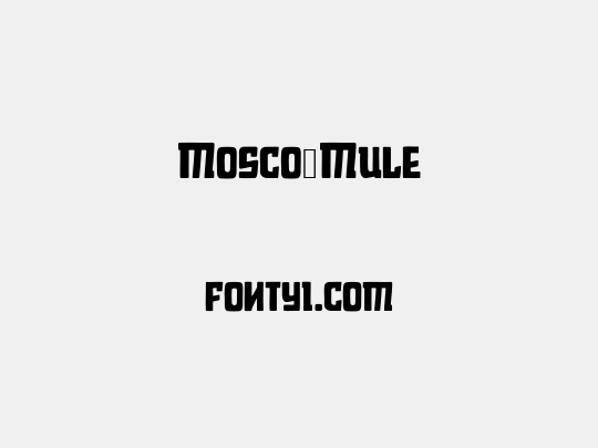 Mosco_Mule