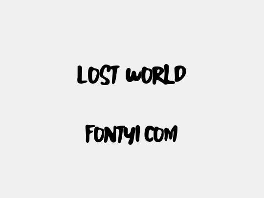 Lost World