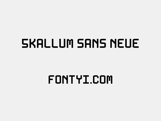 5Kallum Sans Neue