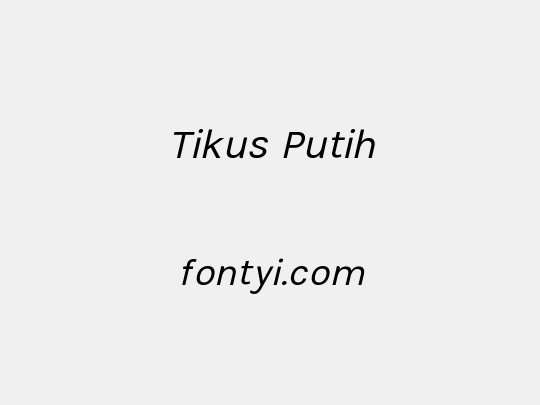 Tikus Putih