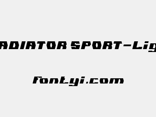 GLADIATOR SPORT-Light