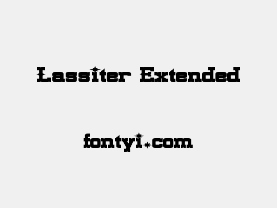 Lassiter Extended