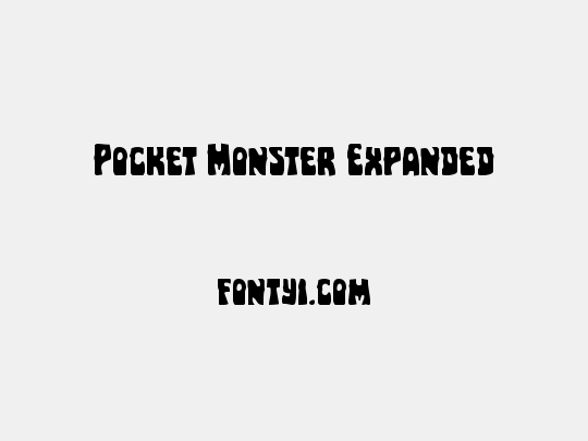Pocket Monster Expanded