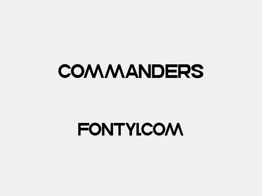 Commanders