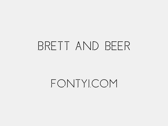 Brett and Beer