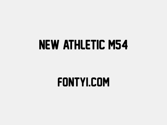 New Athletic M54