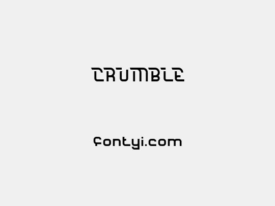 CRUMBLE