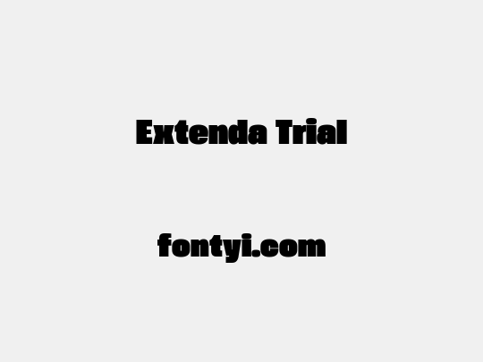 Extenda Trial