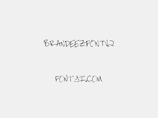 BRANDEEZFONTV2