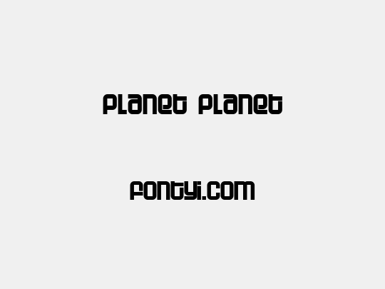 Planet Planet