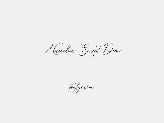 Marvelous Script Demo