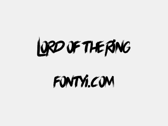 LORD OF THE RING