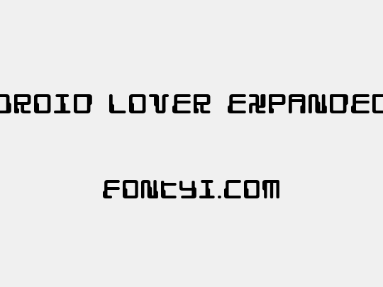 Droid Lover Expanded