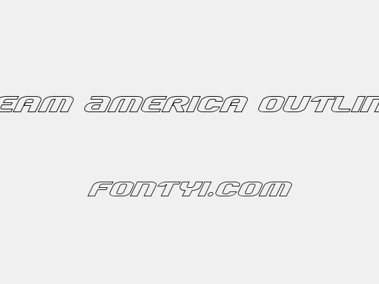 Team America Outline