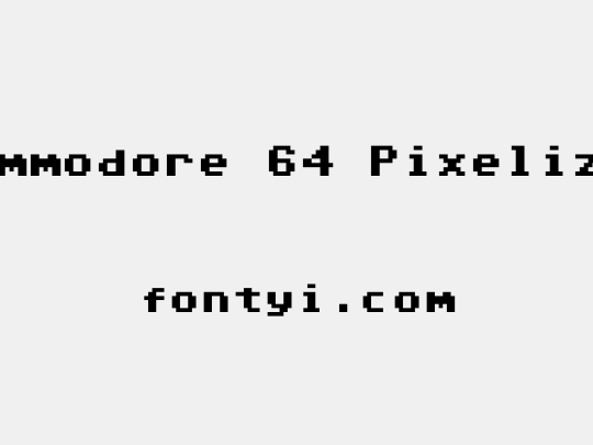 Commodore 64 Pixelized
