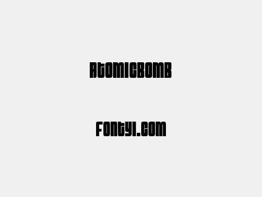 AtomicBomb