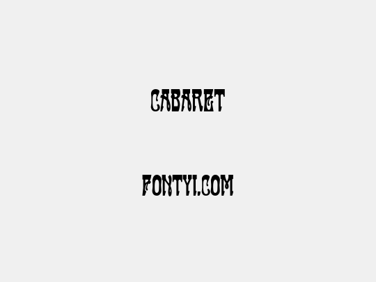 Cabaret