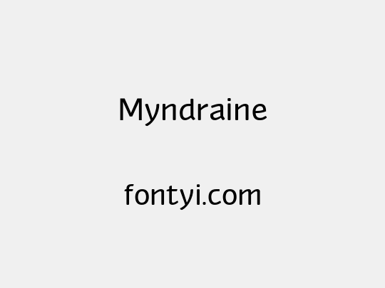 Myndraine
