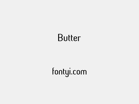 Butter