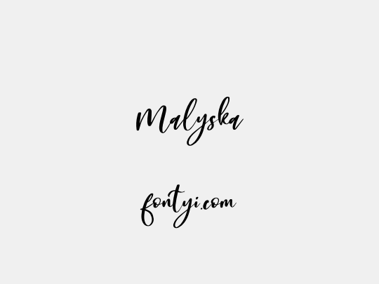 Malyska