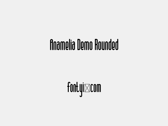 Anamelia Demo Rounded