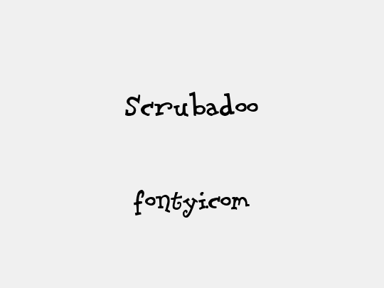 Scrubadoo