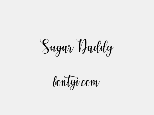 Sugar Daddy