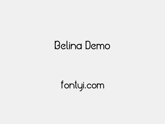 Belina Demo