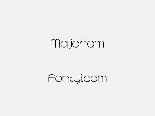 Majoram