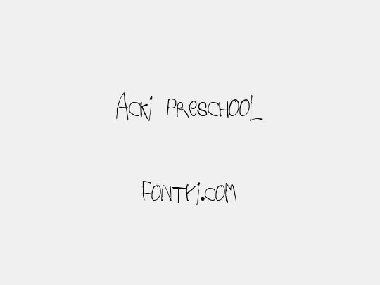 Acki Preschool