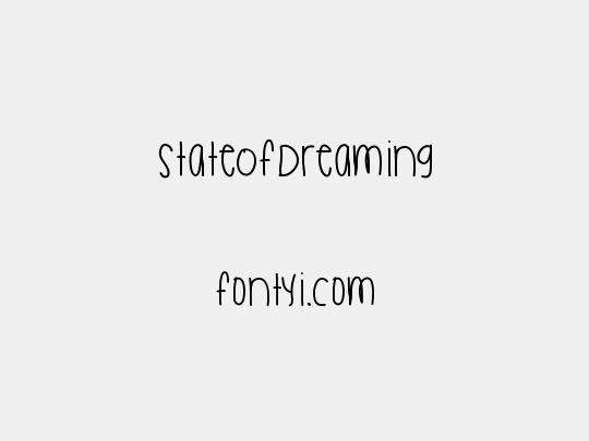 StateOfDreaming