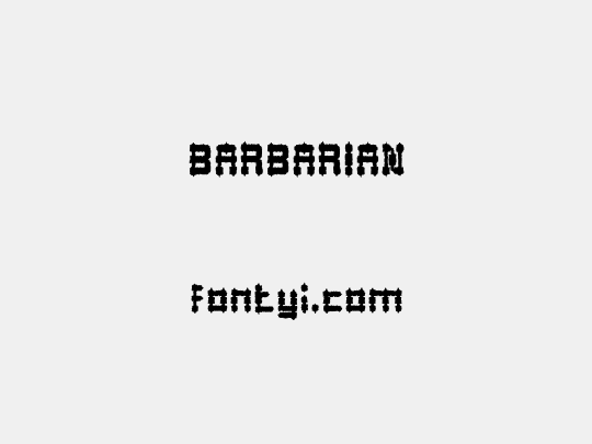BARBARIAN