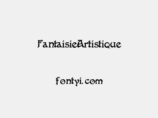 FantaisieArtistique