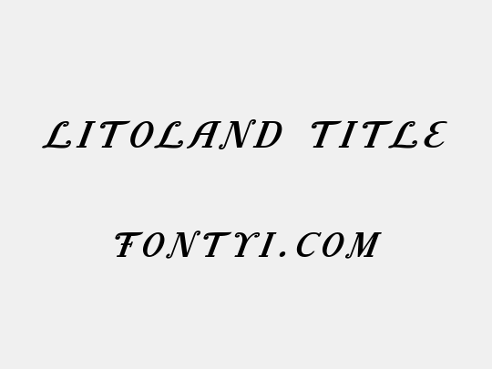 Litoland Title