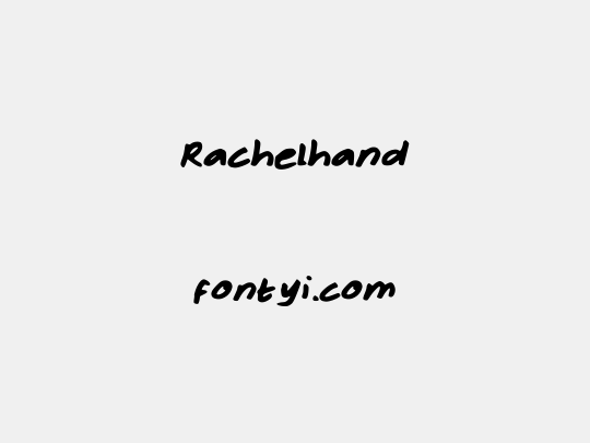 Rachelhand