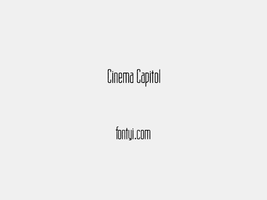 Cinema Capitol