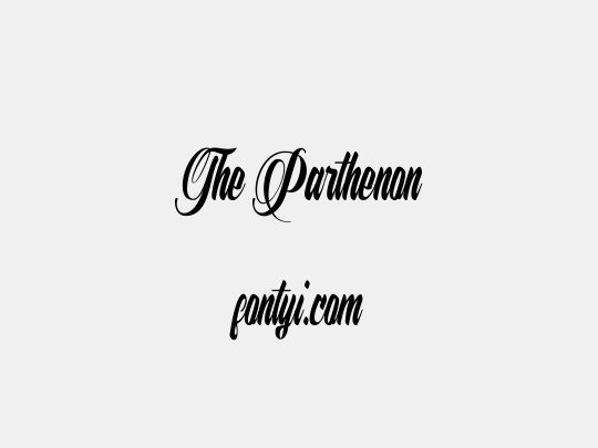 The Parthenon